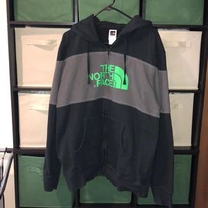 Men’s north face zip up hoodie